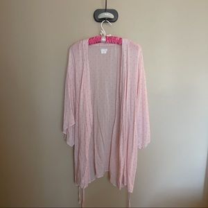 Blush pink robe